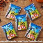 Wowfit 200 Count 5x7 Inch Clear Cellophane Plastic Bags, Resealable Self-Sealing Cello Bags Good for Cookies, Decorative Wrappers, Party Favors, Candy and More - Image 7