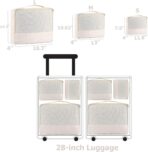 DoubleTrip Packing Cubes for Suitcases Carry on Luggage Organizer 6 Set Travel Accessories Lightweight Storage Bag Space Saver Clothes Pouch Large - Image 4