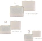 DoubleTrip Packing Cubes for Suitcases Carry on Luggage Organizer 6 Set Travel Accessories Lightweight Storage Bag Space Saver Clothes Pouch Large - Image 6