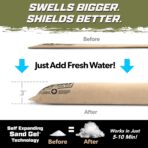 Flood Hero 10 ft Water Activated Sandbag - Flood Bag Barrier for Home - Image 5