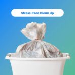 Reli. 1-2 Gallon Trash Bags | 2000 Bags | Clear | Bathroom | Strong | Garbage - Image 4