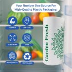 Retail Bags Direct Clear Produce Roll - 3500 Bags - 10"x15" – HDPE - 11 Microns - for Grocery, Food Storage, Reusable Produce, Small Business, Kitchen Use, Organization, Lightweight Packaging - Image 4