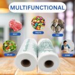 Retail Bags Direct Clear Produce Roll - 3500 Bags - 10"x15" – HDPE - 11 Microns - for Grocery, Food Storage, Reusable Produce, Small Business, Kitchen Use, Organization, Lightweight Packaging - Image 6