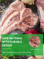 Syntus Vacuum Sealer Bags for Food, 3 Rolls 11" x 20' Commercial Grade Bag Rolls, BPA Free Food Vac Bags for Storage, Meal Prep or Sous Vide - Image 6