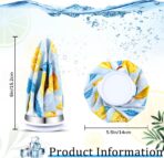 Honoson 4 Pack Reusable Ice Pack and Hot Water Bag for Adults for Hot & Cold No-Leak Elastic Breathable Ice Bag(Cartoon Fruit Style) - Image 3