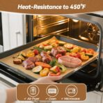 360 Count 12"x 16" Heavy Duty Parchment Paper Sheets for Baking, No-Stick & No-Leak Unbleached Baking Paper, Pre-cut Half Parchment Paper Sheets for Oven, Air Fryer, Microwave - Image 5