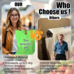 Custom Plastic Bags with Logo, Personalized Plastic Gift Bags for Small Businesses, Clothing Stores, Supermarkets - Image 5