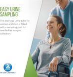 Dynarex Advantage Urinary Drainage Bag - Teardrop-Shaped, Unisex, Anti-Reflux Chamber, No-Needle Sample Port, Universal Hanger - Vinyl Bags with Markings - 2000ml, 20 Count - Image 6