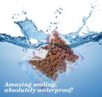 Holographic Bags 50pcs Mylar Bags 7x9 inches Resealable Bag with Party Favor Bag Coffee Storage for Small Business - Image 8