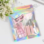 Holographic Bags 50pcs Mylar Bags 7x9 inches Resealable Bag with Party Favor Bag Coffee Storage for Small Business - Image 9