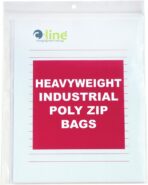 C-Line Heavyweight Industrial Poly Zip Bags, 8.5 x 11, 50/BX - Image 2