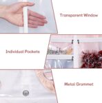 Kimbora Costume Dance Garment Bag with 3 Clear Zipper Pockets for Suits Dress Cover, Travel & Competitions Protector, Set of 2 - Image 8