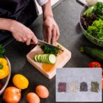 Jeffdad 100 Pcs Thick Vacuum Sealer Bags, 2.7x3.9 inch Small Vacuum Sealer Bags for Food Storage Heat Seal Bags Precut Food Storage Bag Clear Plastic Heat Seal Bag for Food Preservation - Image 7