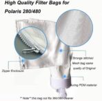 Spa Part Nylon Mesh Pool Cleaner All Purpose Bag - Fits Polaris 280, 480 Cleaner - Zippered K13 K16 (2) - Image 4