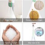 8 Gallon Drawstring Trash Bags-0.79 Mil Ultra Strong Medium Trash Can Liners for Kitchen/Office, Unscented White Garbage Bags, 60 Count - Image 5