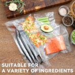 Wevac Vacuum Sealer Bag Rolls Variety Pack, 6"x16', 8"x16', 11"x16' (3 Rolls), Heavy Duty Food Storage, Ideal for Sous Vide, Freezer, Meal Prep - Image 8