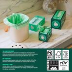 HoldOn Household Staples Set – Heavy duty, PFOA-Free, Compostable 13-Gallon Tall Kitchen Trash Bags, 4-Gallon Small Trash Bags, Gallon ZipSeal Bags and ZipSeal Sandwich Bags - Image 8
