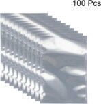 uxcell Antistatic Shield Shielding Bag, Flat Open Top Anti Static Bag for Electronic Devices, 5x7 inch(125x180mm), 100 PCS - Image 3