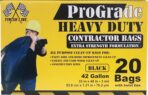 Reli. Contractor Garbage Bags 42 Gallon | 20 Trash Bags | Heavy Duty | Black Contractor - Image 6