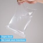iMailer - 100 Count - 11" x 14" Large Zip Bags - 2 Mil Reclosable Zip Plastic Poly Bags with Lock Seal Zipper for Prints, Photos, Documents, Clothing, T-Shirt - Image 4