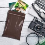 Amber Zip Bags for Packaging, 6 x 8 Inches. Pack of 100 Plastic Baggies. Reclosable Plastic Bags. 3 Mil Thick Polyethylene Zip Baggies. Reclosable Bag with Zipper Closure - Image 8