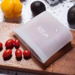 Reusable Silicone Food Storage Bag, for Microwave, Oven, Fridge, Freezer & Sous Vide Zip Sealed Containers (2 Large size 53oz 1500ml)… - Image 5