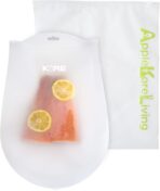 Revolutionize Sous Vide Cooking with AppleKoreLiving Sous Vide Reusable Silicone Bags | Extra Large BPA Free Set | Thinner and More Flexible than Other Reusable Vacuum Seal Bags - Image 10