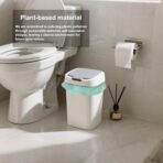Small Compostable Trash Bags 1.6 Gallon Trash Bags, EcoSilva 125 Count 1.6-2 Gallon Small Compost Bags for Countertop Bin, Compostable Food Scrap Bags Waste Basket Liners for Bathroom Kitchen Office - Image 8