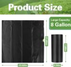 100 Portable Toilet Bags, Biodegradable with Drawstring & Lemon Scent, for 5-8 Gallon Bucket Seat for Outdoor Camping Car Travel - Image 3