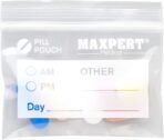 Pill Pouches, Plastic Pill Bags (Pack of 200) – Pocket Travel Pill Baggies – Resealable Zipper Pill Organizer Pouch Bags – 3” x 2” – Daily Medicine Storage Pouches – Clear w/Write on Label - Image 3