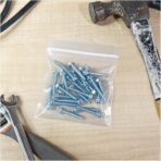 Plymor 4" x 4" (Pack of 500), 4 Mil Heavy Duty Zipper Reclosable Plastic Bags - Image 4