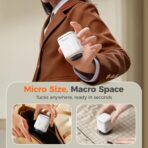 Nicetree 18-Pack Vacuum Seal Bags with Rechargeable Wireless Pump | 3 Sizes (20/24/28 Inch) Travel Vacuum Storage Bags for Clothing, Bedding & Seasonal Storage | Space Saver for Luggage - Image 6