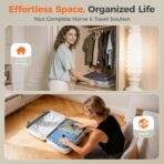 Nicetree 18-Pack Vacuum Seal Bags with Rechargeable Wireless Pump | 3 Sizes (20/24/28 Inch) Travel Vacuum Storage Bags for Clothing, Bedding & Seasonal Storage | Space Saver for Luggage - Image 8