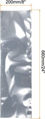 Anti Static Bags ESD Shielding Bags Reusable, [for Electronic Device GPU Hard Drive SSD HDD Motherboard] - 8x24inch/10pcs - Image 3