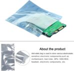 Anti Static Bags ESD Shielding Bags Reusable, [for Electronic Device GPU Hard Drive SSD HDD Motherboard] - 8x24inch/10pcs - Image 4