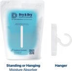 Dry & Dry 3 Packs Hybrid Moisture Absorbers & Musty Odor Eliminator Dehumidifier to Control Excess Moisture for Basements, Closets, Bathrooms, Laundry Rooms. Moisture Absorbers - Image 10