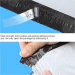 Outus 120 Pcs Poly Mailer Envelope 4 Sizes Shipping Bags Self Adhesive Clasp Envelope Self Adhesive Tear Proof Mailing Covers(8 x 12 In, 10 x 14 In, 13 x 18 In, 15 x 20 in,White) - Image 4