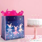 Stephen Joseph, Large Recycled Gift Bag with Handles, Kids, Reusable, Birthday Party Gift Bag, Shopping Bag - Image 6