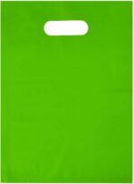 Prime Line Packaging Plastic Gift Bags, Party Favor Bags with Handle, 1.25 Mil Die Cut, Small Business, Holidays, Goodies, Shopping, Multi-Color, Bulk, 9x12, 100 Pack - Image 10