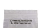 Saris and Things 6" x 9" Biohazard Bag for Specimen Collection Clear Plastic Zip Lock Bag 6x9 with Extra Pouch/Pocket for Documentation - Pack of 100 - Image 4