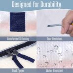 VENO 10 Pack Heavy Duty Moving Bags with Backpack Straps, Zippers & Handles, Extra Large Packing Bags for College Dorm Essentials, Moving Supplies Alternative to Cardboard Moving Boxes - Image 7