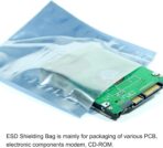 MECCANIXITY 50Pcs Anti Static Bags ESD Shielding Bag Flat Open Top Anti Static Bag for Electronic Devices 6x8 Inch(150x200mm) - Image 5