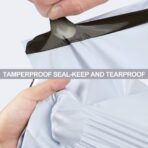 UCGOU 14.5x19 Poly Mailers White Shipping Bags Self-Sealing Waterproof and Tear-Proof 50 Pack - Image 5