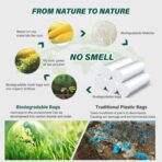 Inwaysin 4-6 Gallon Small Trash Bags Biodegradable 180 Counts, Ultra Thick & Strong 4 Gallon Trash Bag, Unscented Small Garbage Bags, Easy Tearing Waste Basket Liners for Bathroom, Bedroom, Office - Image 3