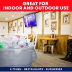 95-100 Gallon Clear Trash Bags Heavy Duty | MegaPack 78 Bags | Extra Large 95-96 Gallon Trash Bags Big Clear Can Liners, Extra Large 90 Gal, 95 Gal, 96 Gal,100 Gallon Heavy Duty Garbage Bags - Image 6