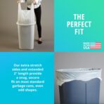 Hippo Sak - Kitchen Trash Bags 13 Gallon - Garbage Bags with Handles - 45 Count - Image 5