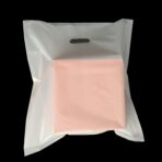 Krodtige 100 Pack 20" x 20"x 2 mil Thick Large White Merchandise Bags with Die-Cut Handles-White Glossy Plastic Shopping Bags Perfect for Shopping,Retail, Merchandise,Large Packages(No Gusset) - Image 3