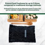 Vacuum Seal Bags 15" x 20" (50 Count) 5.5 Mil (Black and Black) - BPA Free Commerical Grade Food Saver for Storage, Sous Vide, and Meal Prep Sealer Bag - Image 4