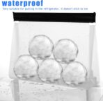 4 Pack Reusable Ice Storage Bags,Leak Proof Ice Bags With Secure Zip Close Design,Bpa-Free Ice-Bags,Free Lunch Bag,Durable Ice Bag,Freezer Storage Bag for Ice and Food Storage - Image 5