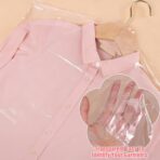 100pcs Plastic Garment Bag dry cleaning bag (35.4 x 23.6 In) clear plastic garment covers for Home Storage, Travel, Moving clear garments bags for hanging clothes,Dresses,Skirt - Image 8